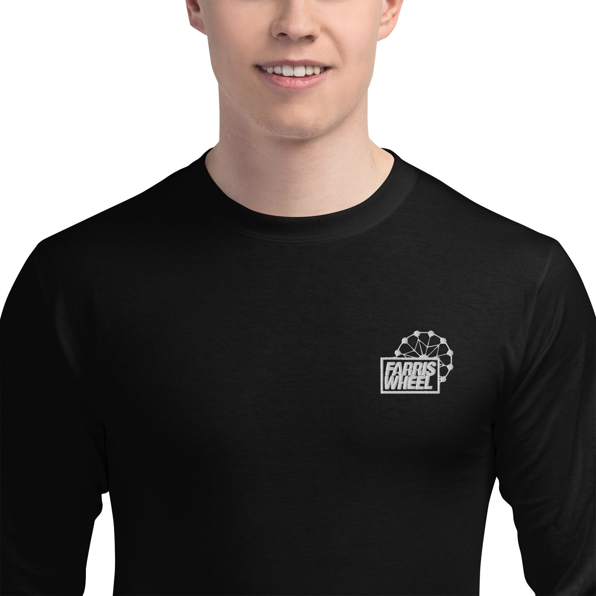 Farris Wheel Limited Men's Champion Long Sleeve Shirt - BeExtra! Apparel & More