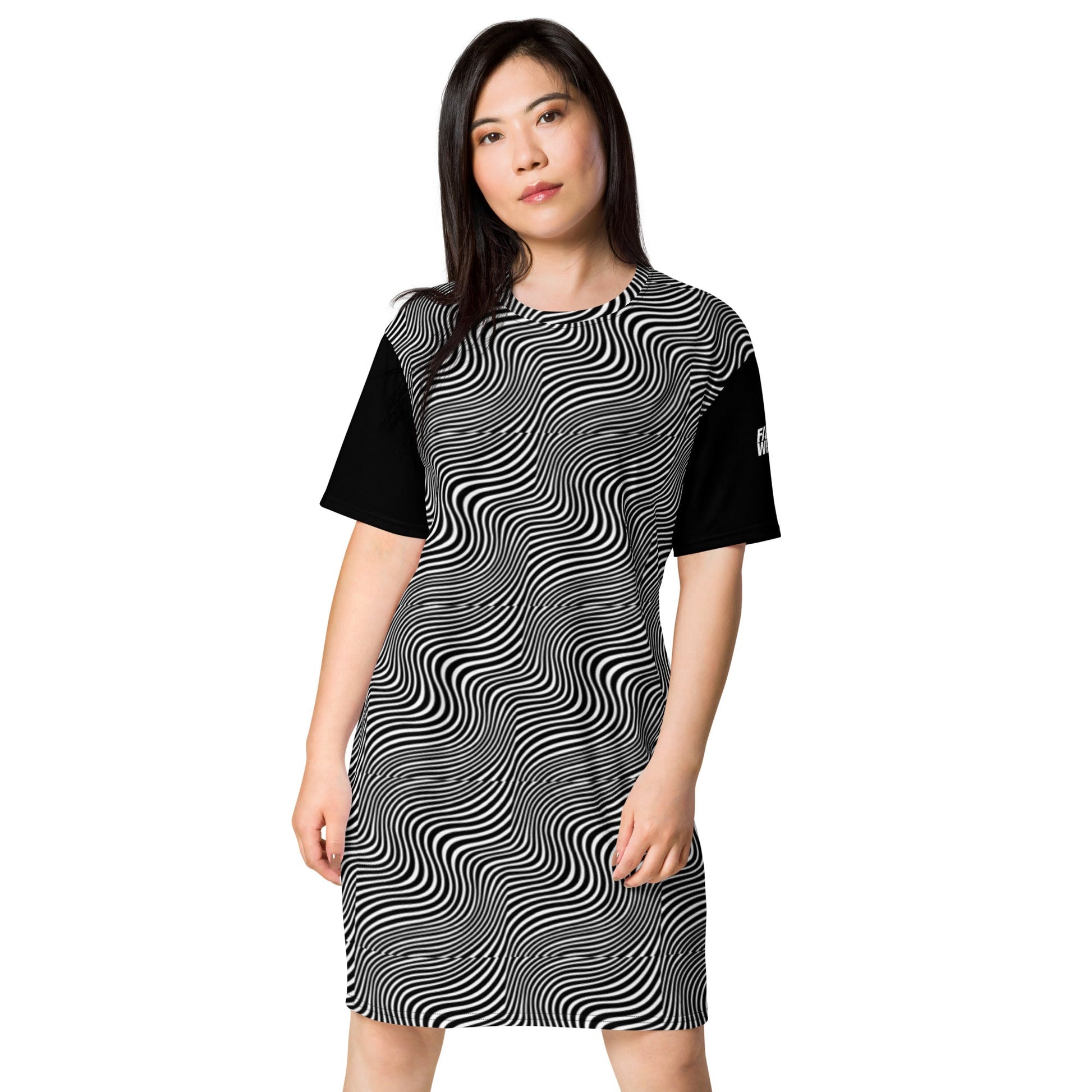 Farris Wheel Limited T-Shirt Dress - BeExtra! Apparel & More
