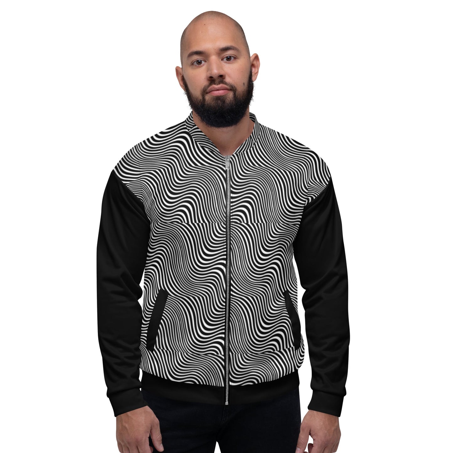 Farris Wheel Limited Trippy Unisex Bomber Jacket - BeExtra! Apparel & More