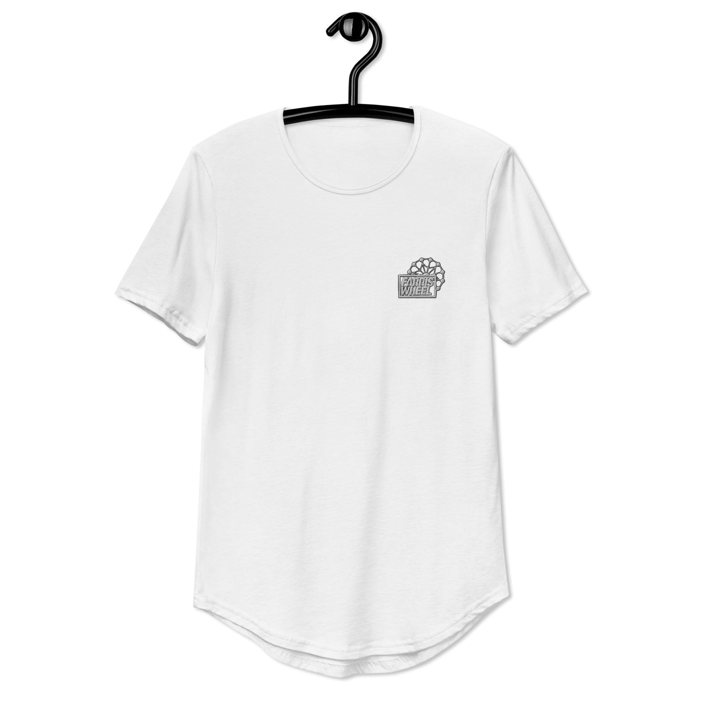 Farris Wheel Men's Curved Hem T-Shirt - BeExtra! Apparel & More