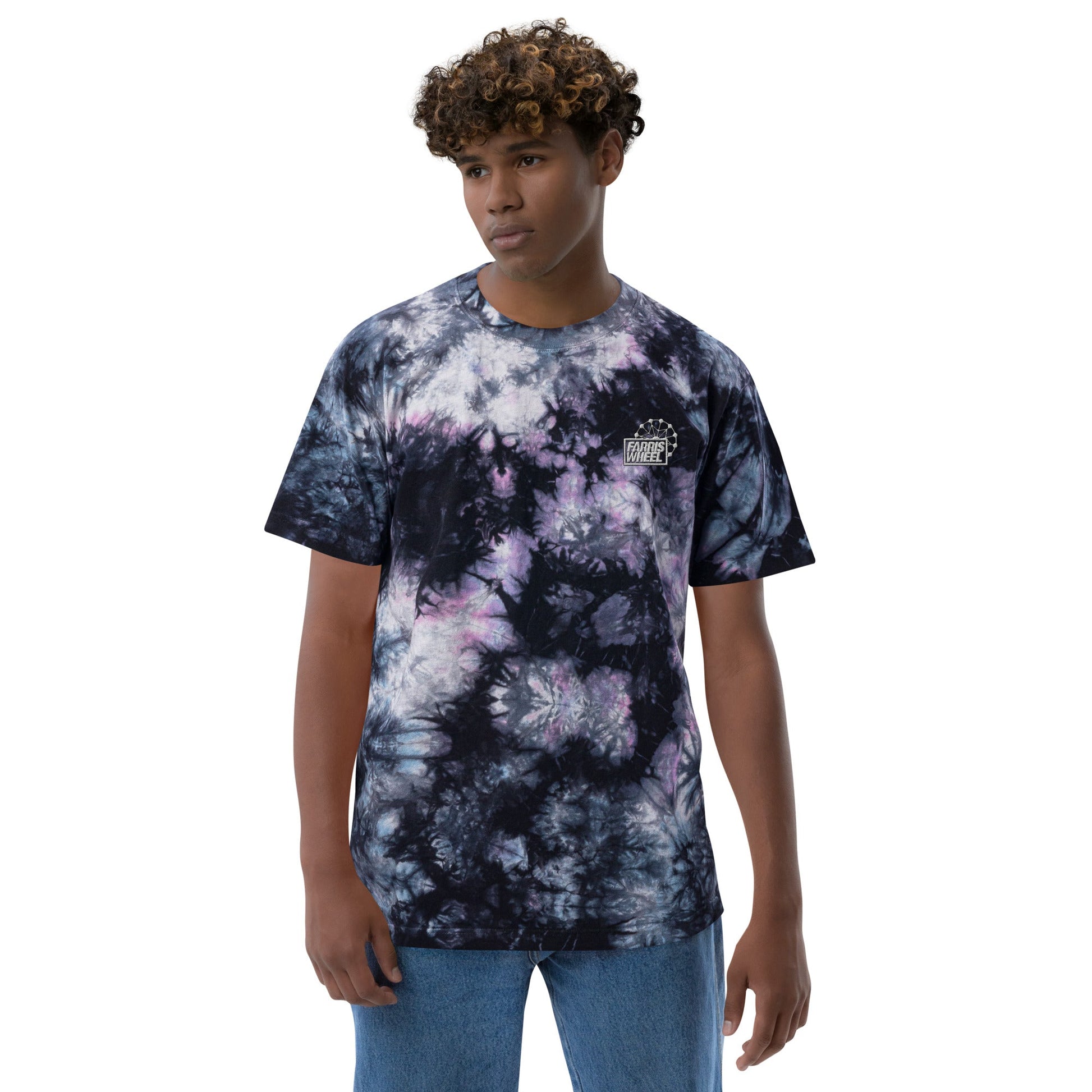 Farris Wheel Oversized Unisex Tie-dye T-shirt - BeExtra! Apparel & More