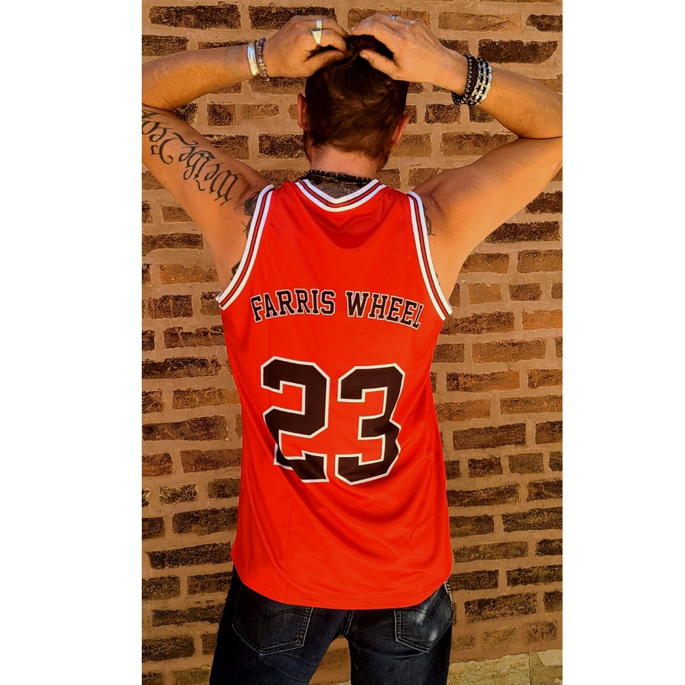 Farris Wheel Red Basketball Jersey - BeExtra! Apparel & More