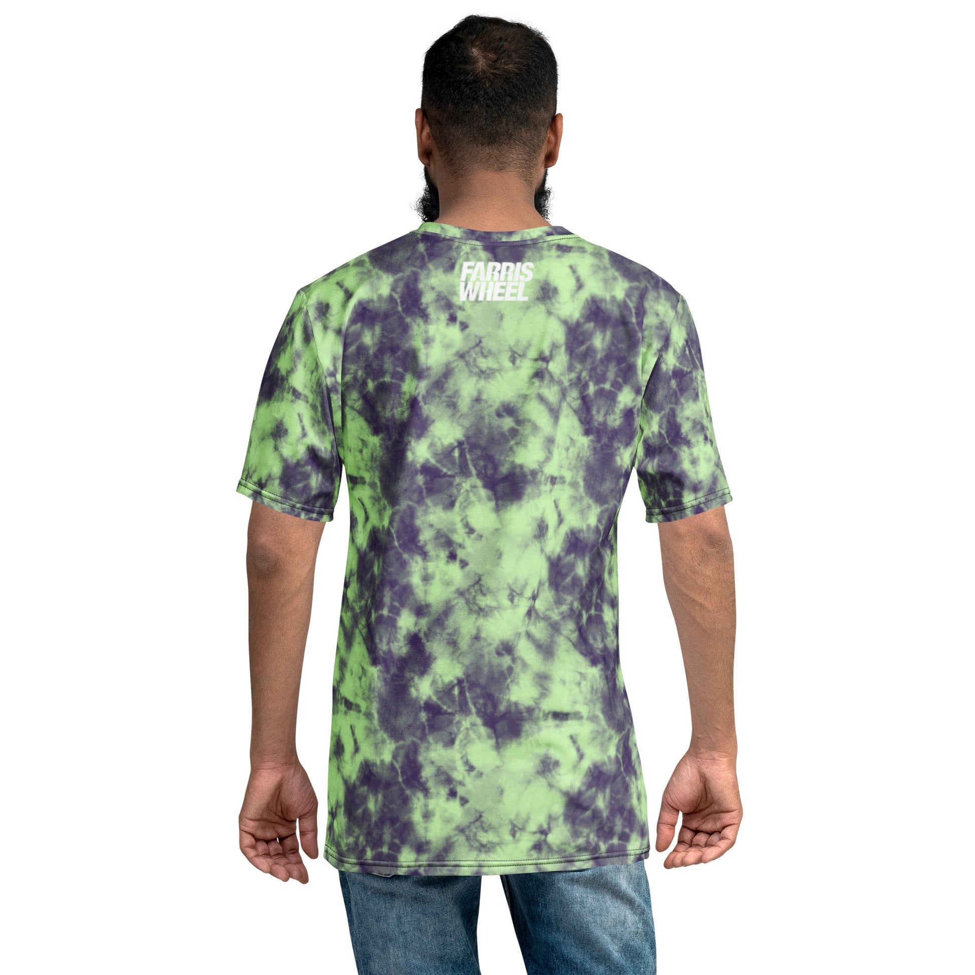 Farris Wheel Tie-Dye Men's T-shirt (Marble) - BeExtra! Apparel & More
