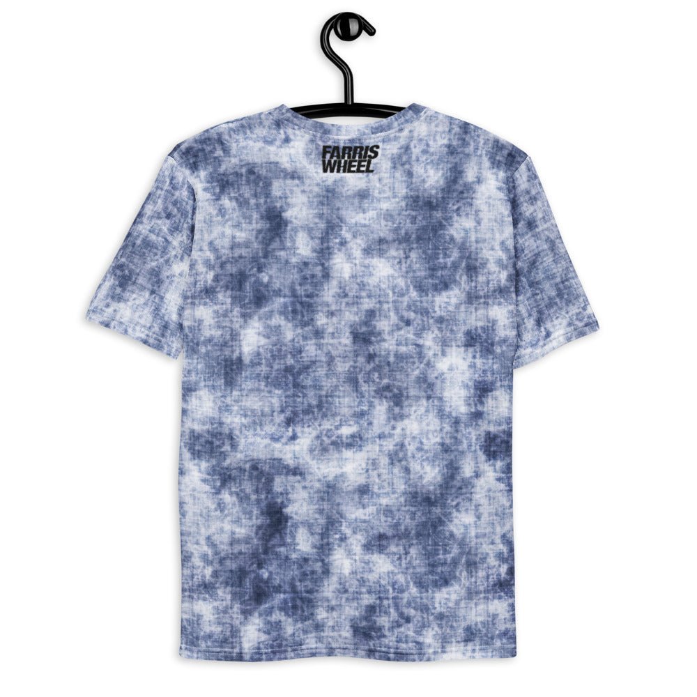 Farris Wheel Tie-Dye Print Men's T-shirt - BeExtra! Apparel & More