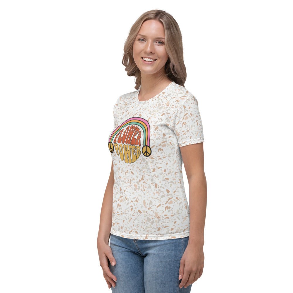 Flower Power Women's T-shirt - BeExtra! Apparel & More
