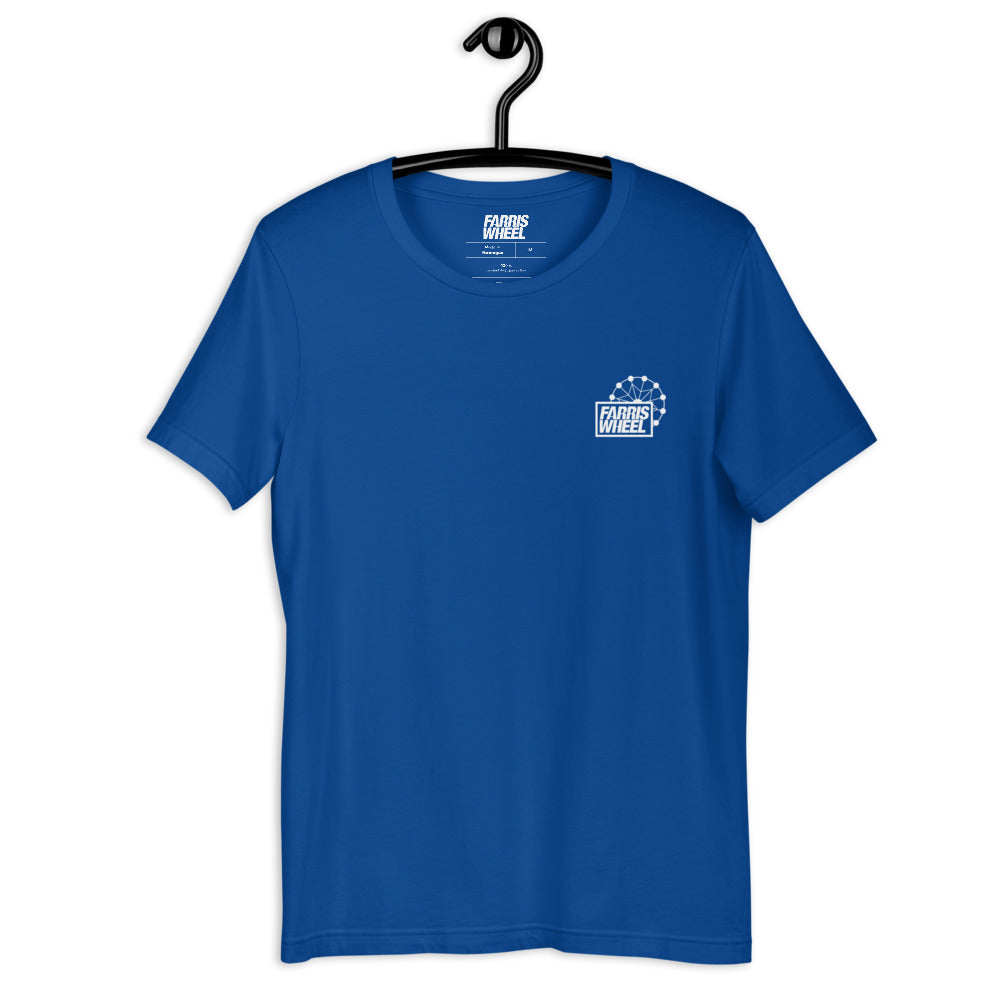 Farris Wheel Chicago Flag Unisex T-Shirt - BeExtra! Apparel & More
