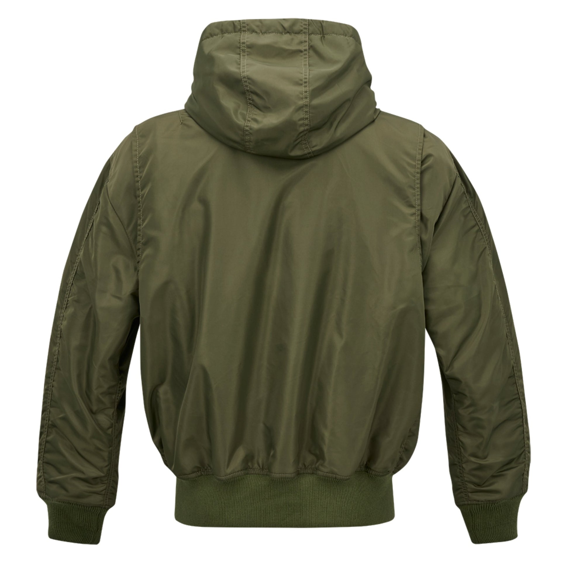 Warm & Cozy Men's Olive Hooded Jacket - BeExtra! Apparel & More