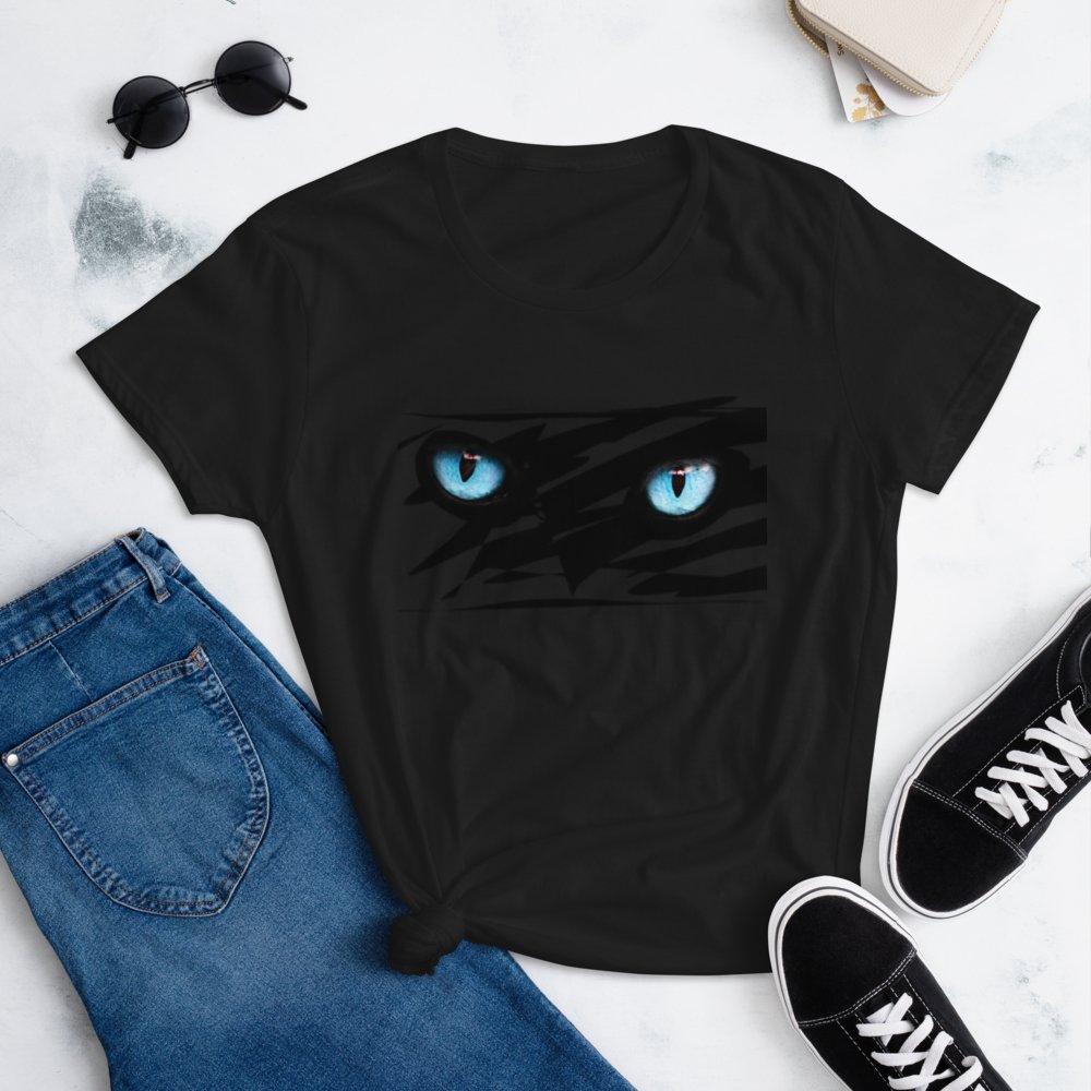 Wild Cat Women's T-shirt - BeExtra! Apparel & More