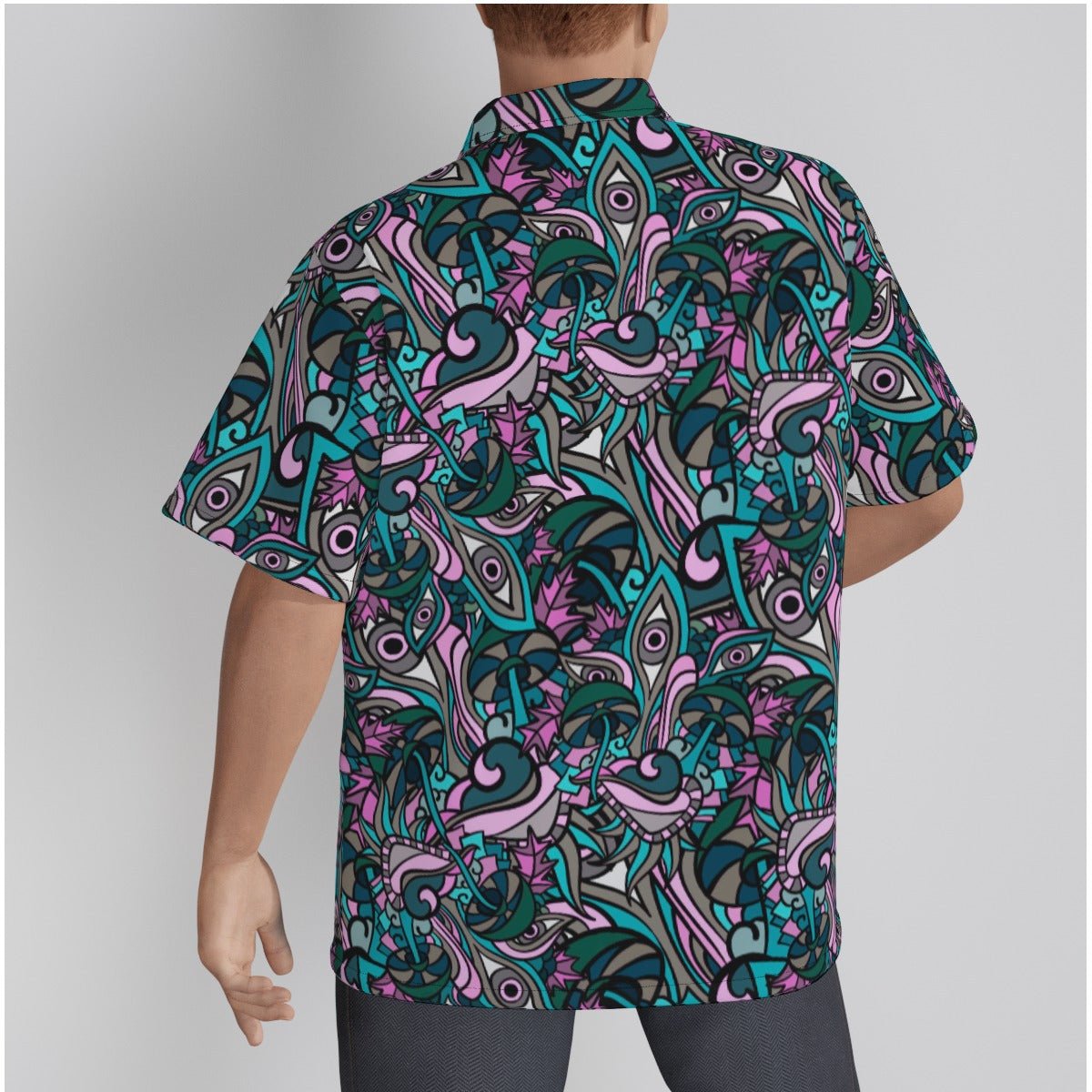 Wild Life Men's Hawaiian Shirt - BeExtra! Apparel & More